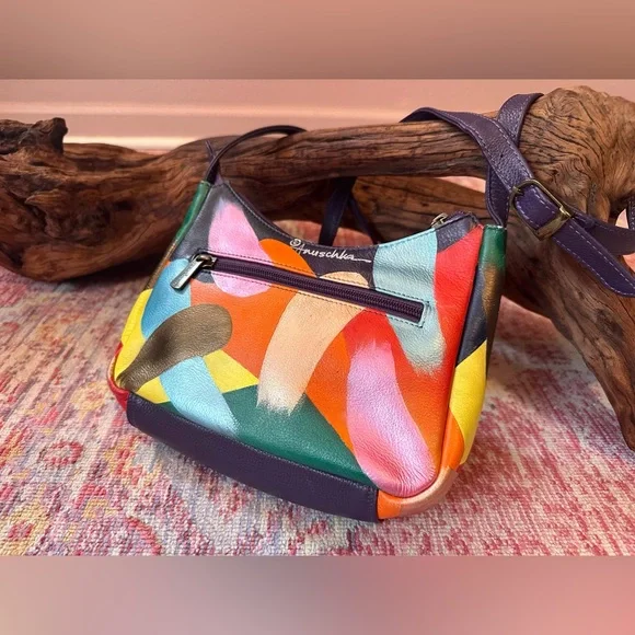 🎨 Darling Anushka Paint Splash! Purse 🌈👜 - Picture 4 of 14